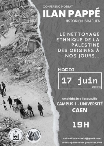Conférence Palestine à Caen - 17/06/25