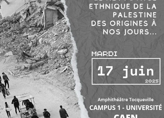 Conférence Palestine à Caen - 17/06/25