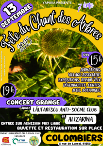Fête du Chant des Arbres à Colombiers - YAPUKA