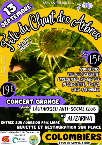 Fête du Chant des Arbres à Colombiers - YAPUKA