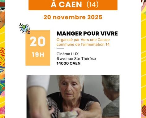 Festival Alimenterre - Cinéma Lux de Caen - 20-11-25 - 19h