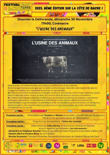 Festival Alimenterre Douvres-la-Délivrande