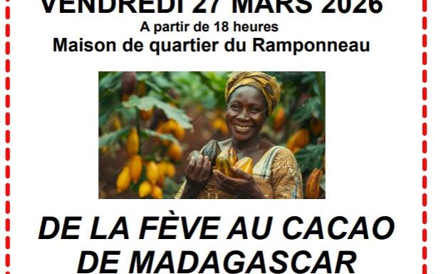 Soirée Artisans du Monde Fécamp 27-03-26