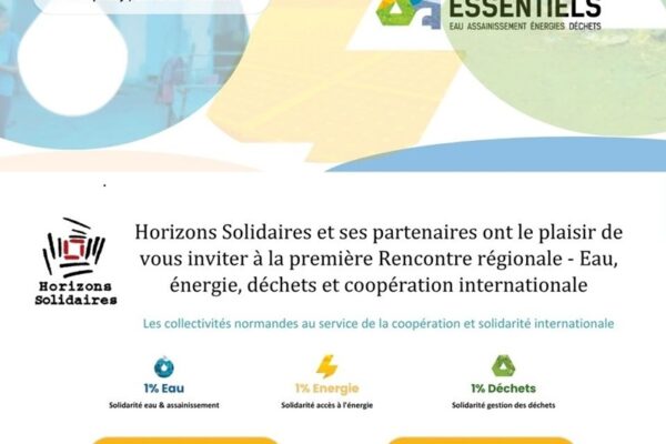 Rencontre régionale Eau énergie déchets