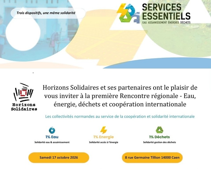 Rencontre régionale Eau énergie déchets
