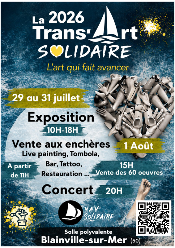Affiche événement Nav'Solidaire - 29/07/2026