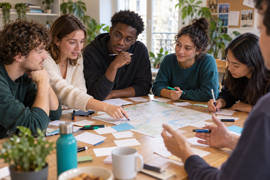L'écolserie solidaire - Atelier de coconstruction