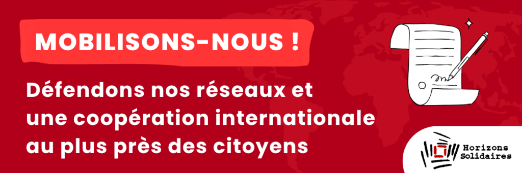 Mobilisation annulation financement MEAE