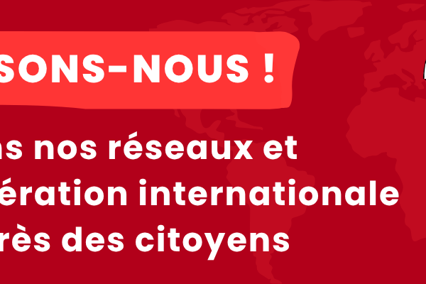 Mobilisation annulation financement MEAE