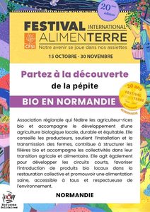 Pépite 20 ANS Festival Alimenterre
