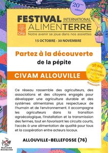 Pépite 20 ANS Festival Alimenterre