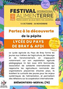 Pépite 20 ANS Festival Alimenterre